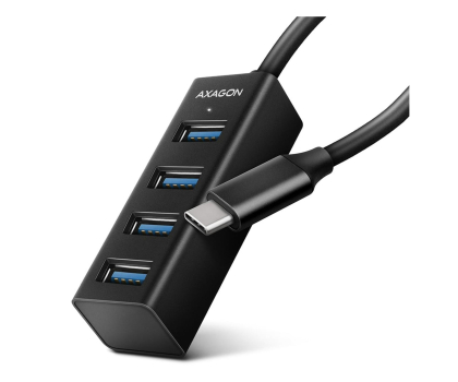 Hub USB Axagon HUE-M1C SuperSpeed USB-C MINI hub